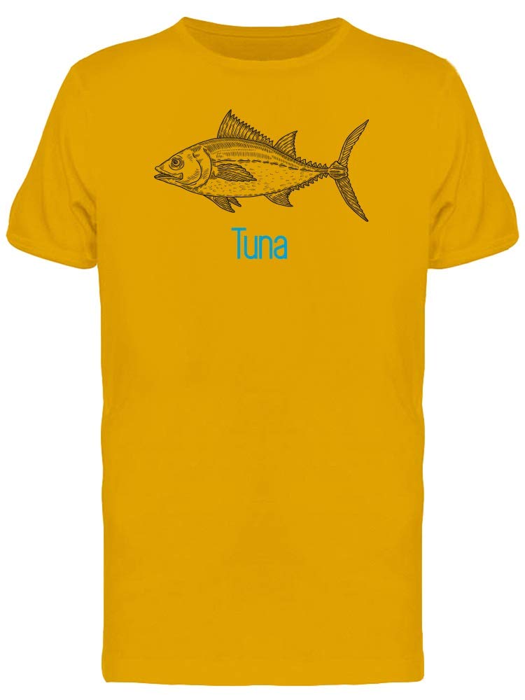 Blue Tuna Graphic T-Shirt for Men - Casual Streetwear & Summer Outfit Essential