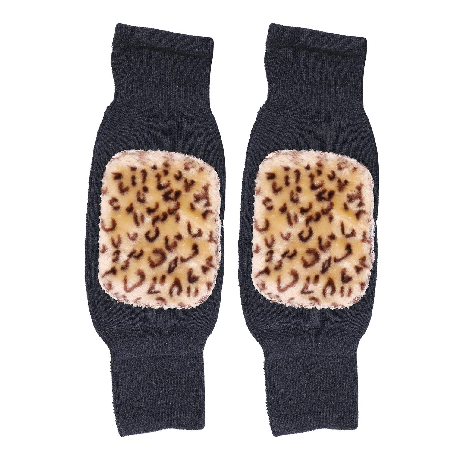 Unisex Thickened & Lengthened Cashmere Wool Knee Brace Pads - Winter Warm Thermal Knee Warmers for Women & Men - Perfect for Arthritis Pain Relief, Outdoor Sports & Cold Weather Protection