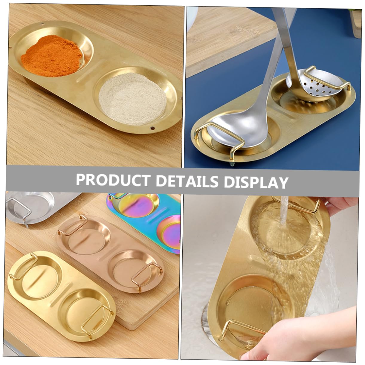 Hemoton Ceramic Spoon Rest - Stylish Soup Spoon Holder for Dining Table Decor, Kitchen Utensil Organizer, Ladle & Scoop Storage Rack - Perfect for Kitchen Countertop, Dining Room, and Gift Giving