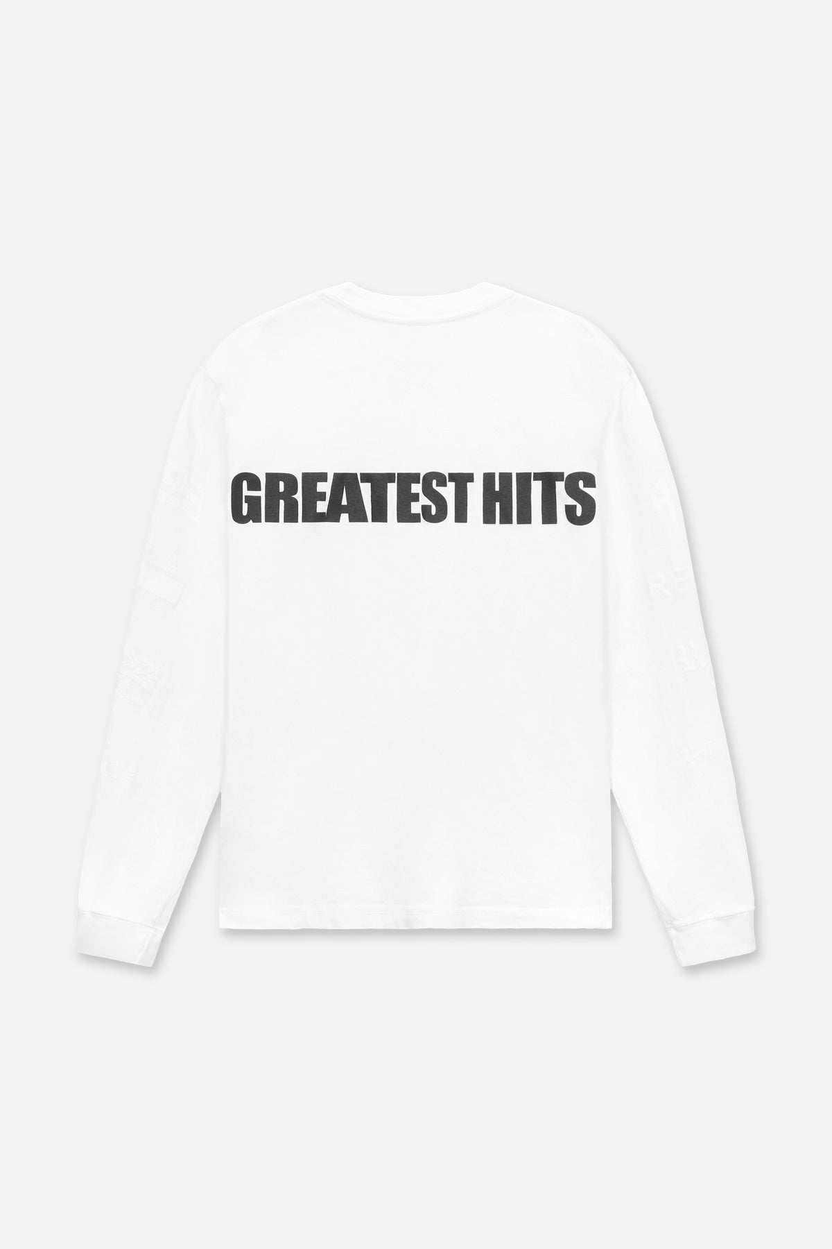 Long Sleeve T-Shirt for Men & Women | Soft Cotton White Tee | Greatest Hits Collection | Perfect for Casual Wear, Layering & Everyday Outfits