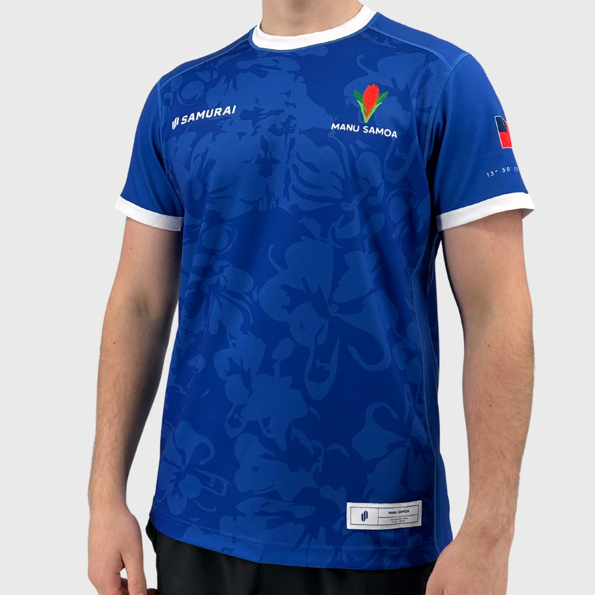 Samurai Samoa 100th Anniversary Replica Rugby Jersey for Men - Authentic Rugby Shirt for Fans, Collectors & Game Day Wear