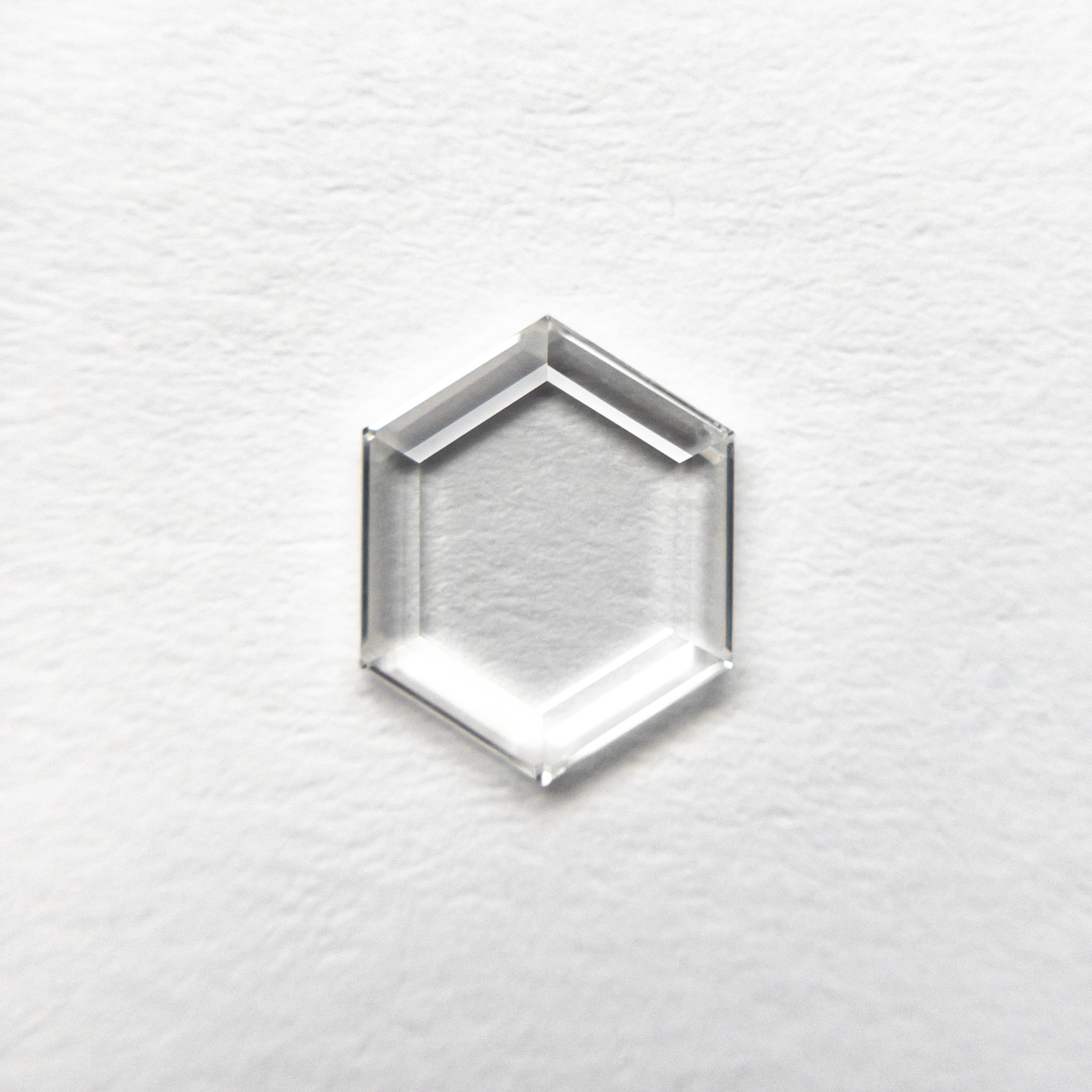 0.69ct VS2 G Hexagon Portrait Cut Diamond - 7.78x6.21x1.33mm Loose Gemstone for Engagement Rings & Fine Jewelry Making