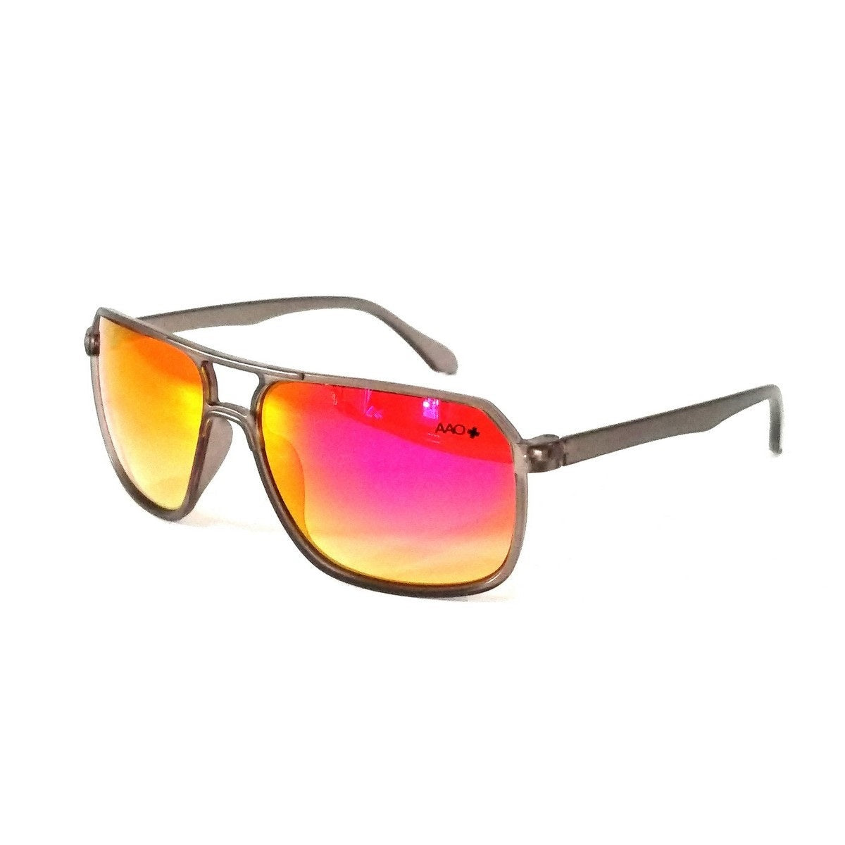 Stylish Pink Rectangle Sunglasses for Men & Women - UV Protection Mirrored Lens - Fashionable Unisex Shades for Beach, Driving & Outdoor Activities