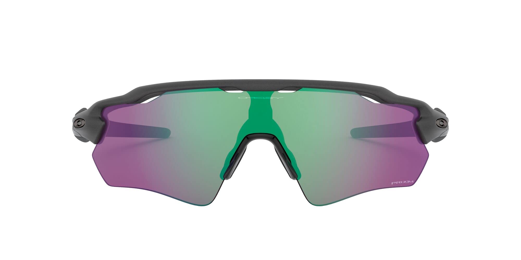 Oakley Men's Radar EV Path Rectangular Sunglasses - Polarized Sports Sunglasses for Running, Cycling & Outdoor Activities - UV Protection & Lightweight Frame