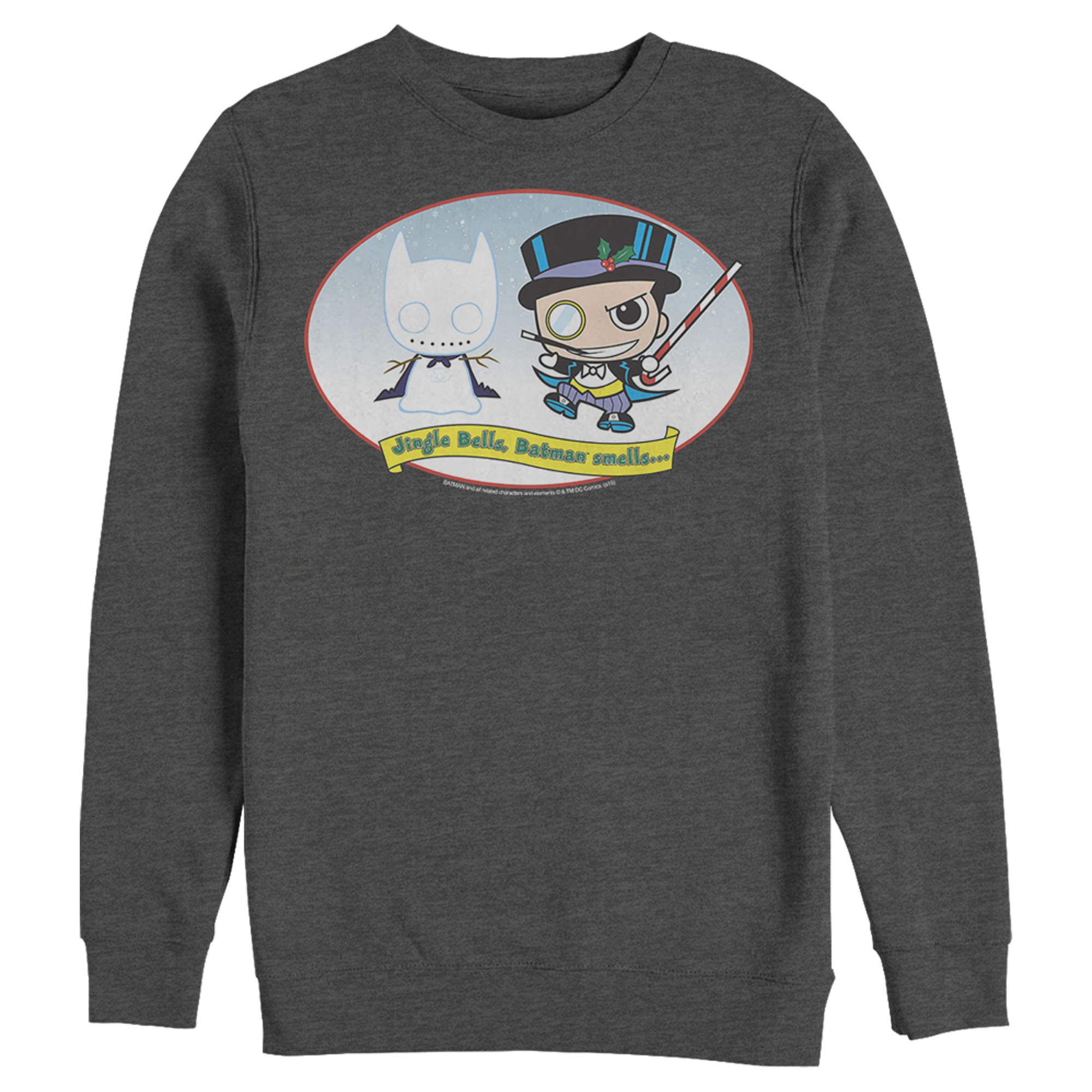 Batman Christmas Sweatshirt for Men - Holiday Party Wear