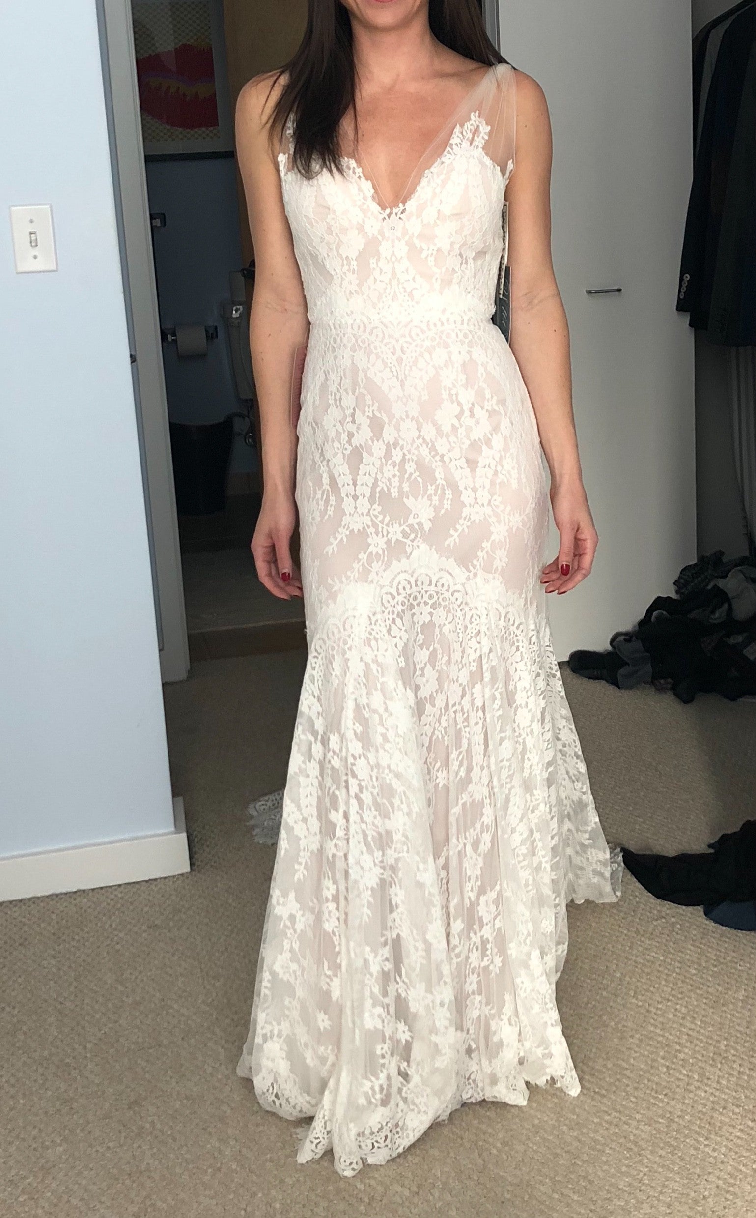 Wtoo Cecily Wedding Gown - Elegant Lace Bridal Dress for Bride, Perfect for Church Ceremony & Formal Events