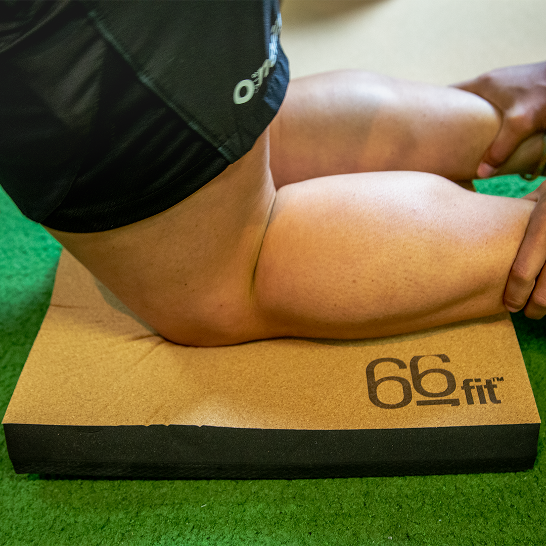 66Fit Premium Cork Balance Pad for Yoga, Pilates & Physical Therapy - Non-Slip Stability Trainer for Home Gym & Rehabilitation Exercises