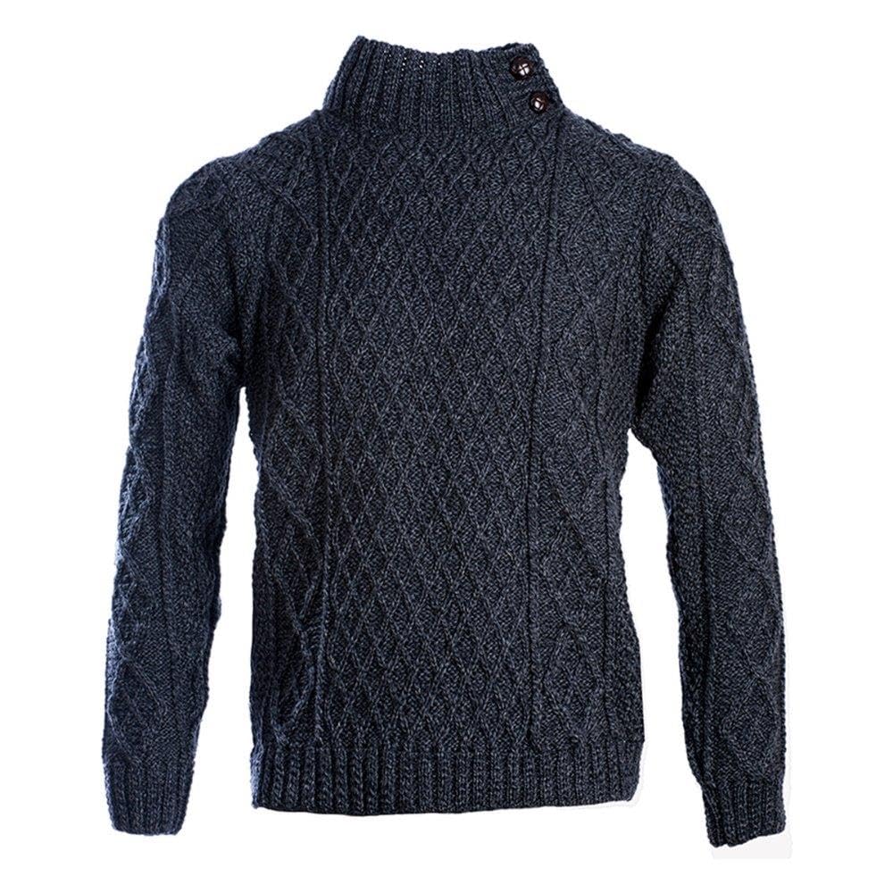 Walker & Hawkes Men's Merino Wool Mountfield Sweater - Premium Knitwear for Business Casual & Outdoor Activities