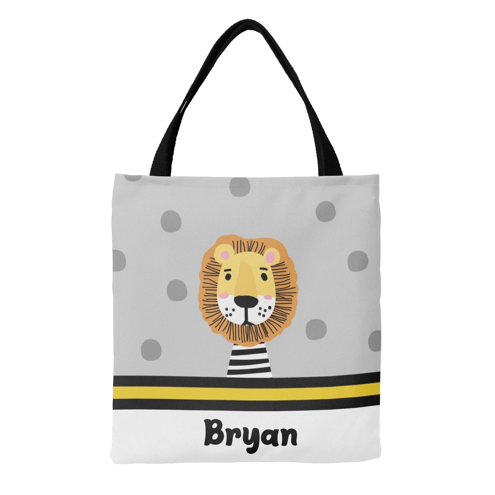 Personalized Video Game Themed Canvas Tote Bags - Eco-Friendly Reusable Shopping Bags for Travel, School & Work - Perfect Gift for Gamers & Students - Great for Groceries, Beach Trips & Daily Commute