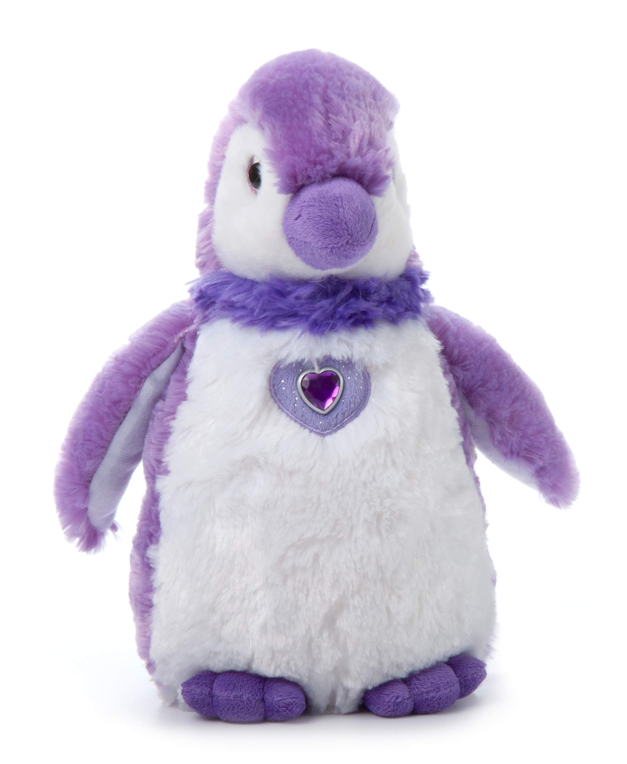 12-inch Purple Penguin Plush Toy - Soft & Cute Stuffed Animal for Kids, Perfect Gift for Girls & Boys | Birthday, Christmas, Nursery Decor, Cuddling Companion
