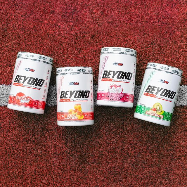 EHP Labs Beyond BCAA+EAA Intra Workout Supplement Powder - 580g (60 Servings) for Muscle Recovery & Endurance | Pre & Post Workout Drink for Athletes & Fitness Enthusiasts