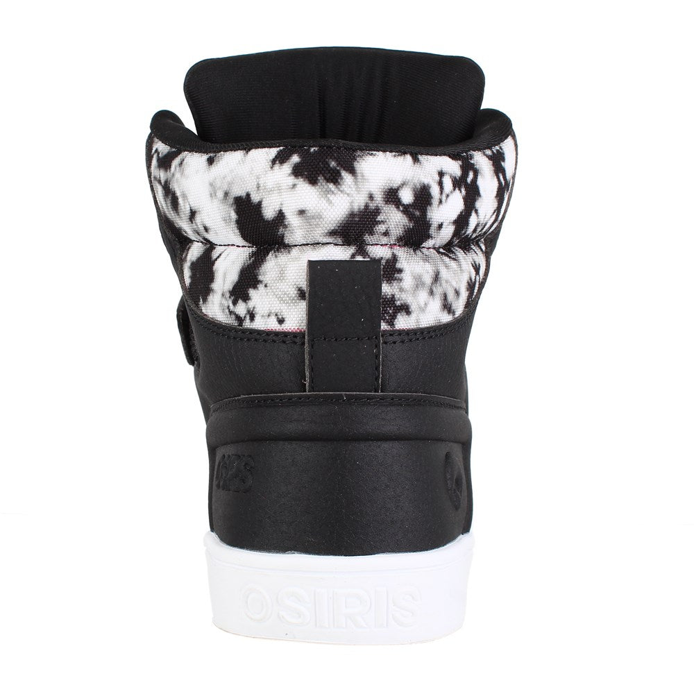 Osiris RIZE ULTRA Skate Shoes for Men - Black/Tie-Dye/White - High-Performance Sneakers for Skateboarding, Streetwear & Casual Wear
