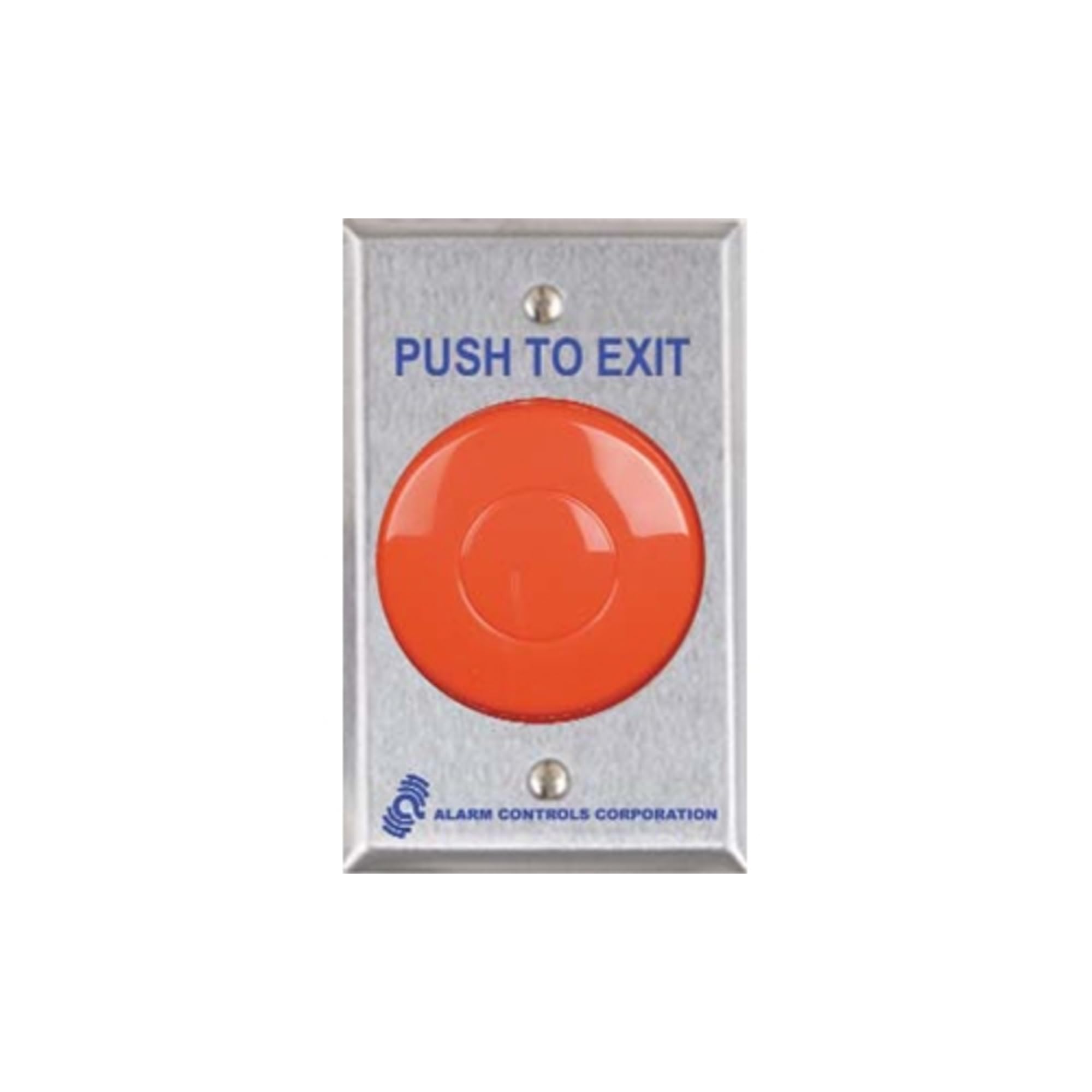 TS21R Alarm Controls - Red Push Button Emergency Stop Switch for Industrial Machinery & Safety Systems | Use in Factories, Warehouses & Automation Equipment