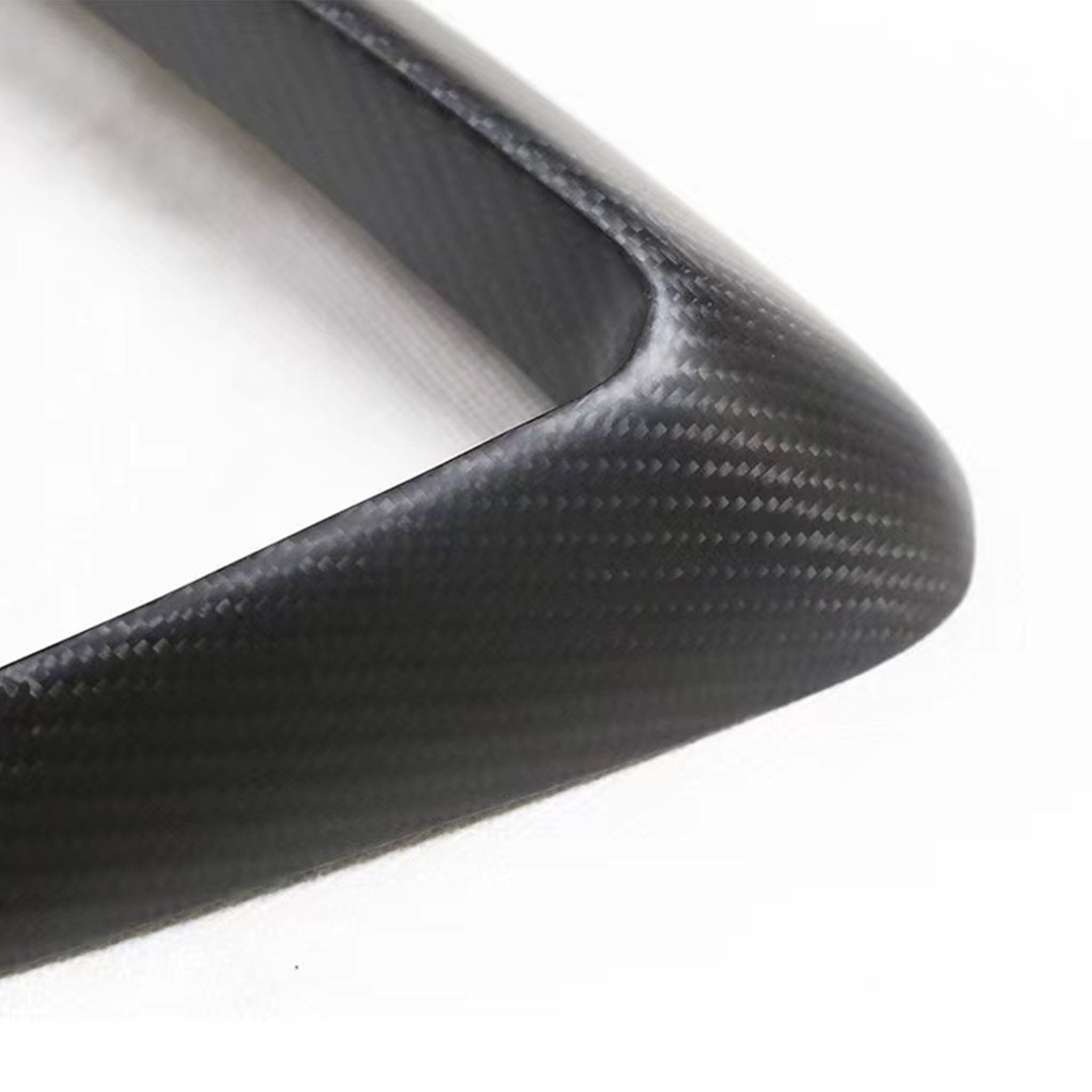 Premium Real Carbon Fiber Fog Light Trim Cover for Tesla Model 3/Y/S/X - Aerodynamic Custom Fit Upgrade | Enhance Style & Protection for Daily Driving & Car Shows