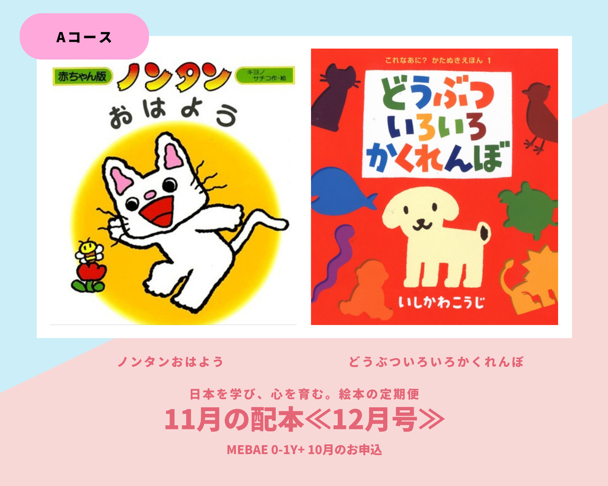 MEBAE 0 1 Year Old Japanese Learning & Parenting Book - Monthly Subscription for Early Childhood Education | Perfect for New Parents & Baby Shower Gifts