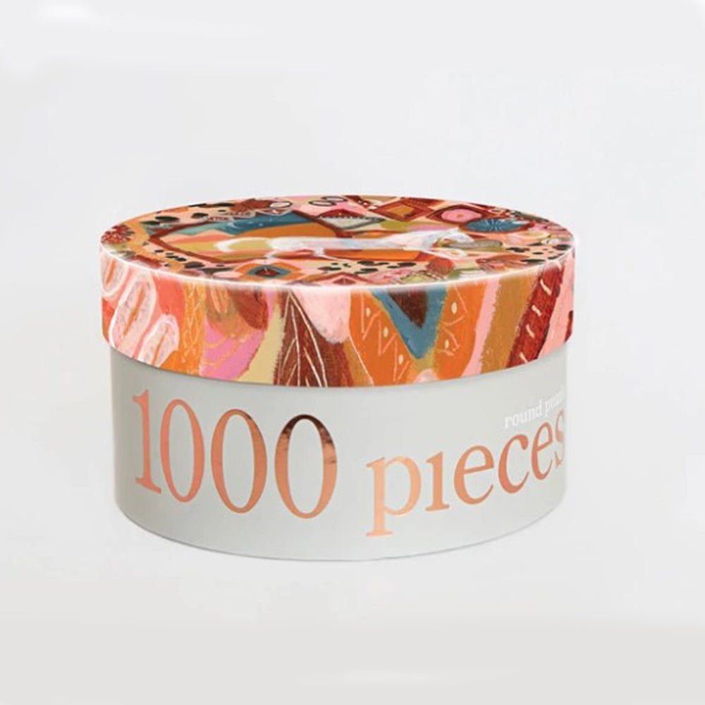 1000 Piece Round Jigsaw Puzzle - When My Time Comes - Fun Family Game Night Activity & Stress Relief for Adults & Kids