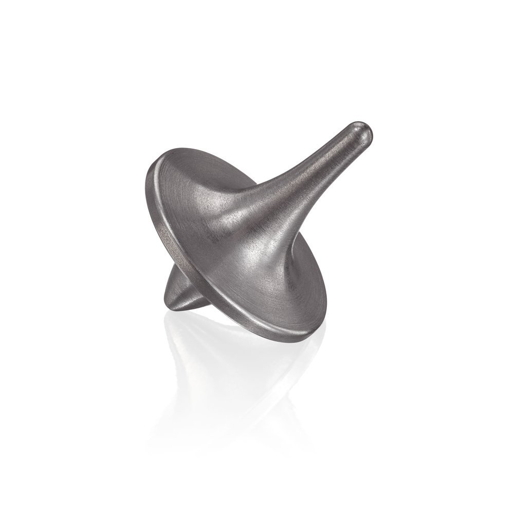Premium Cast Iron Spinning Top - Classic World Famous Spinning Top Toy for Kids & Adults - Perfect for Stress Relief, Office Desk Decor & STEM Learning