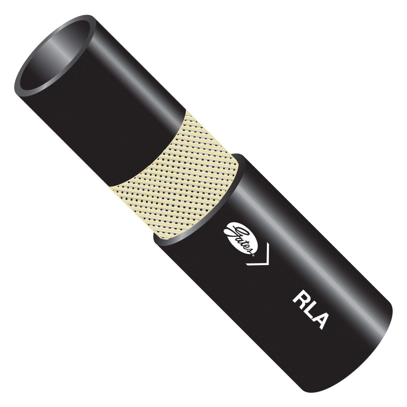 RLA 1-Fiber Braid Return Line & Low Pressure Hose - High Performance Hydraulic Hose for Industrial & Agricultural Equipment - Perfect for Tractors, Excavators, and Heavy Machinery