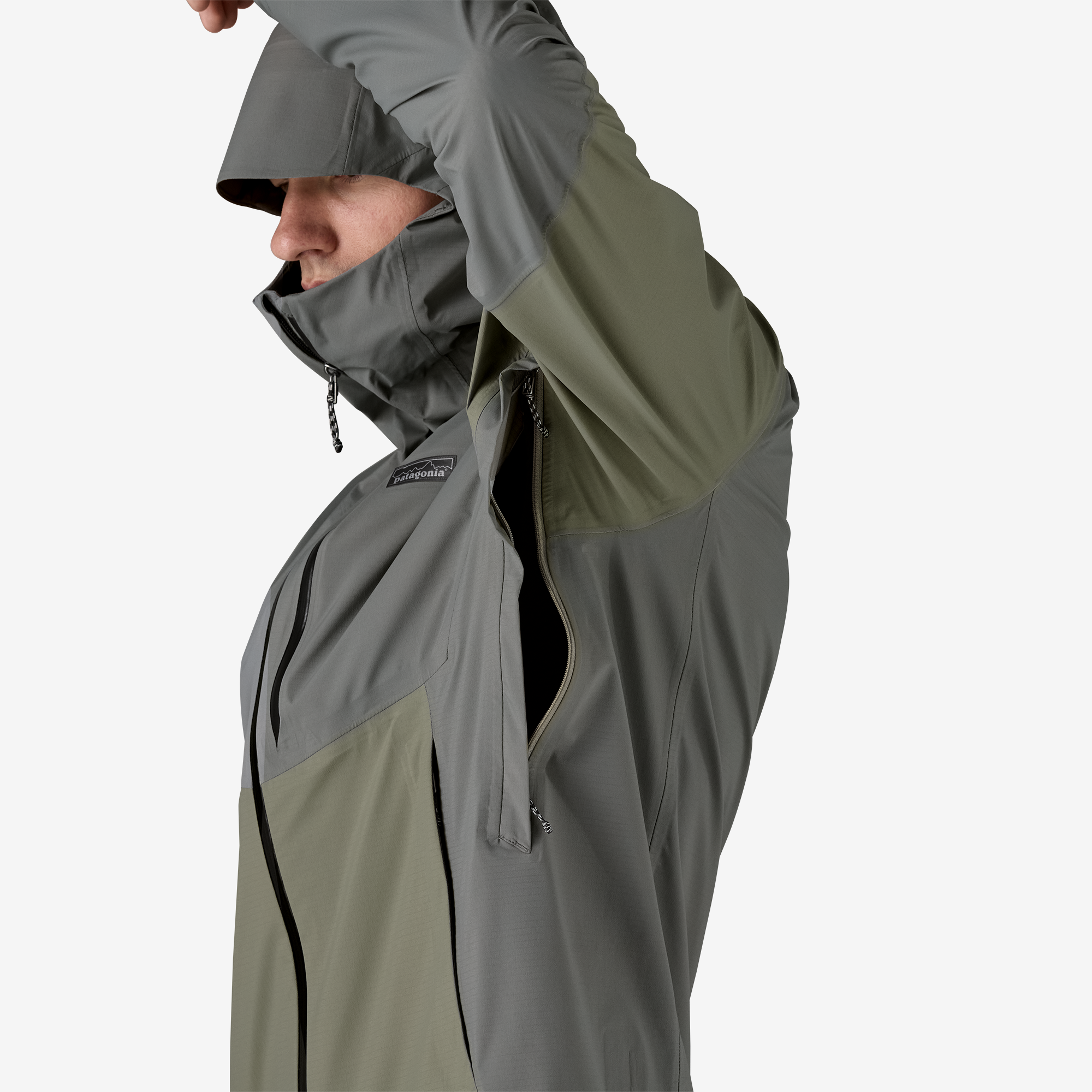 Men's Waterproof Granite Crest Rain Jacket - Lightweight Windbreaker for Hiking, Camping & Outdoor Adventures