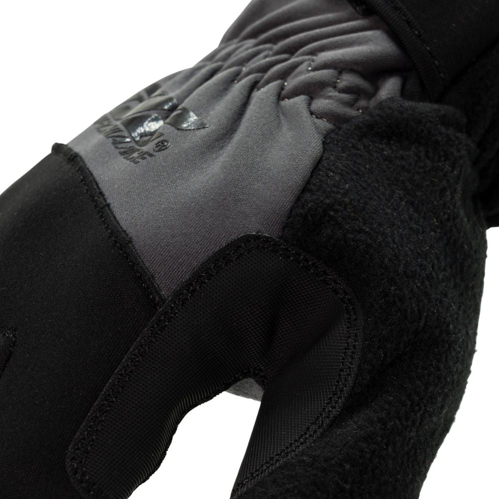 212 Performance TUNF 0613 Fleece Lined Touchscreen Gloves for Cold Weather - 3XL Gray - Winter Work, Outdoor Activities & Snow Sports