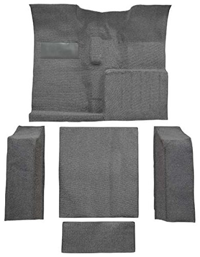 ACC Automotive Carpet Complete Kit for 1974-1975 Jeep CJ-5 | 897 Charcoal Plush Cut Pile | Perfect for Restoration & Custom Interior Upgrades