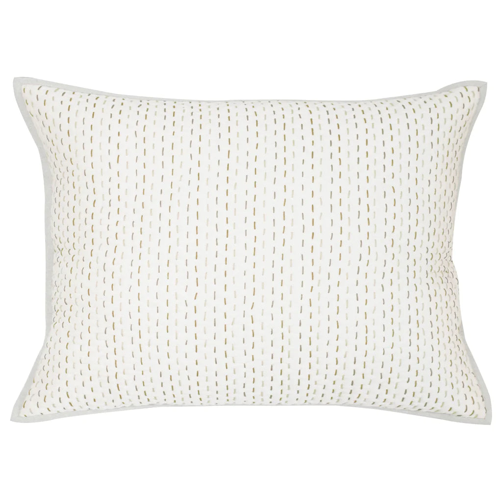 Avasa Home Maya Dutch Euro Sham Pillow Cover - 100% Cotton Luxury Bedding for European & Standard Pillows - Perfect for Master Bedroom, Guest Room & Hotel Decor