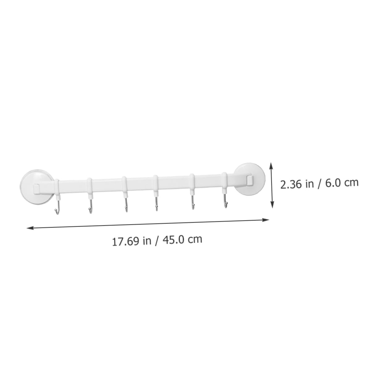 Amosfun Heavy Duty Cup Hooks - 12 Pack Stainless Steel Kitchen Wall Mount Rack for Coffee Mugs & Tea Cups - Space Saving Drying Solution for Small Kitchens, Restaurants & Coffee Shops