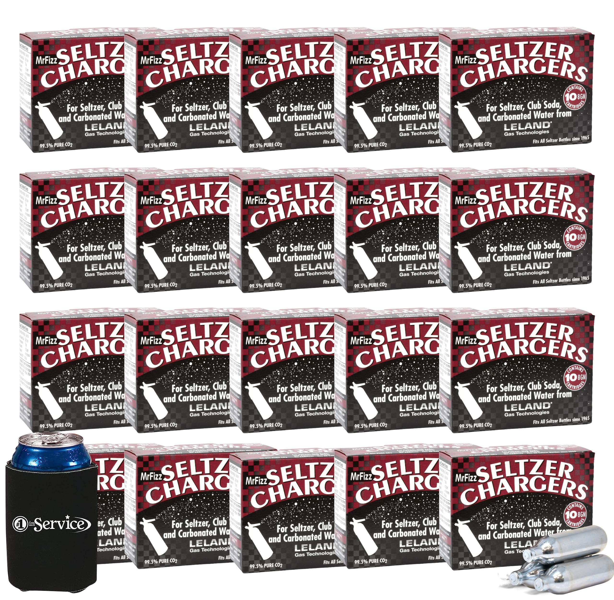 Premium CO2 Cartridges 8g - Food Grade Seltzer Chargers (Pack of 1200) - Compatible with iSi, Liss, Mosa & 1L Soda Siphons - Perfect for Home Carbonation, Sparkling Water Makers & Barista Use