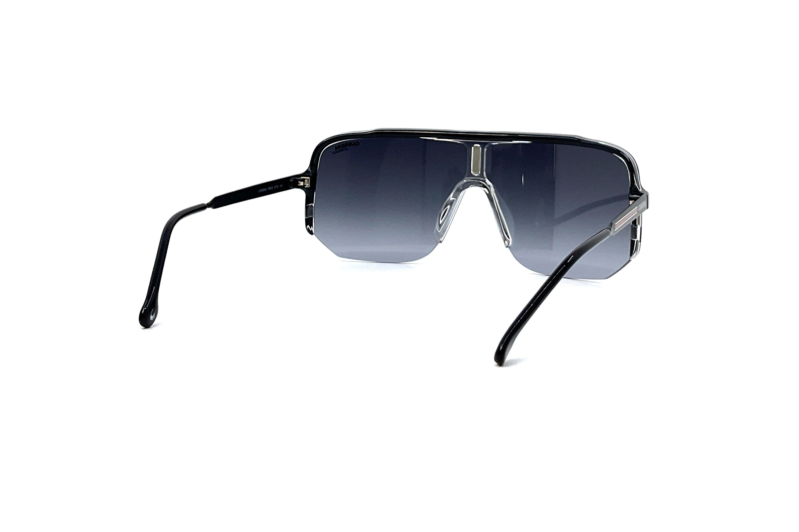 Carrera 1060/S Black Red Sunglasses - Polarized UV Protection for Men & Women - Perfect for Driving, Running, and Outdoor Sports