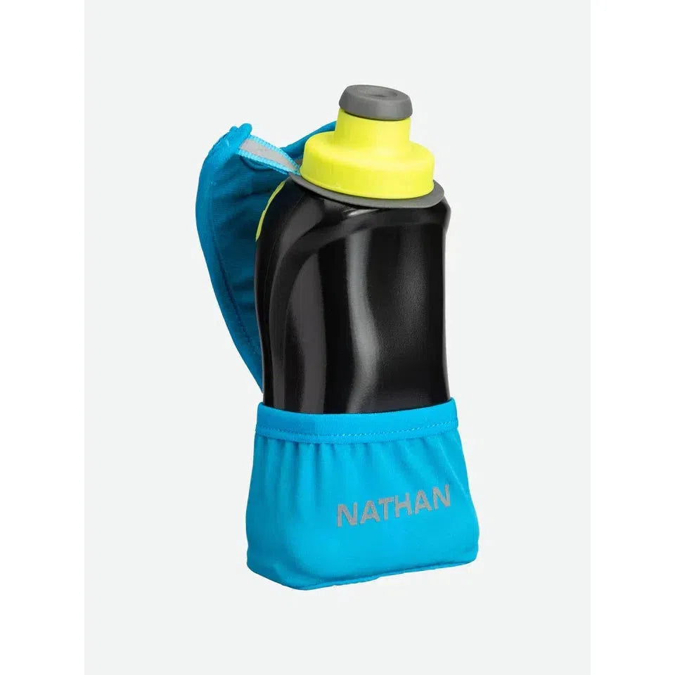 Nathan Quick Squeeze Lite 12oz Insulated Water Bottle - Leakproof & Lightweight for Running, Hiking, Gym & Outdoor Activities