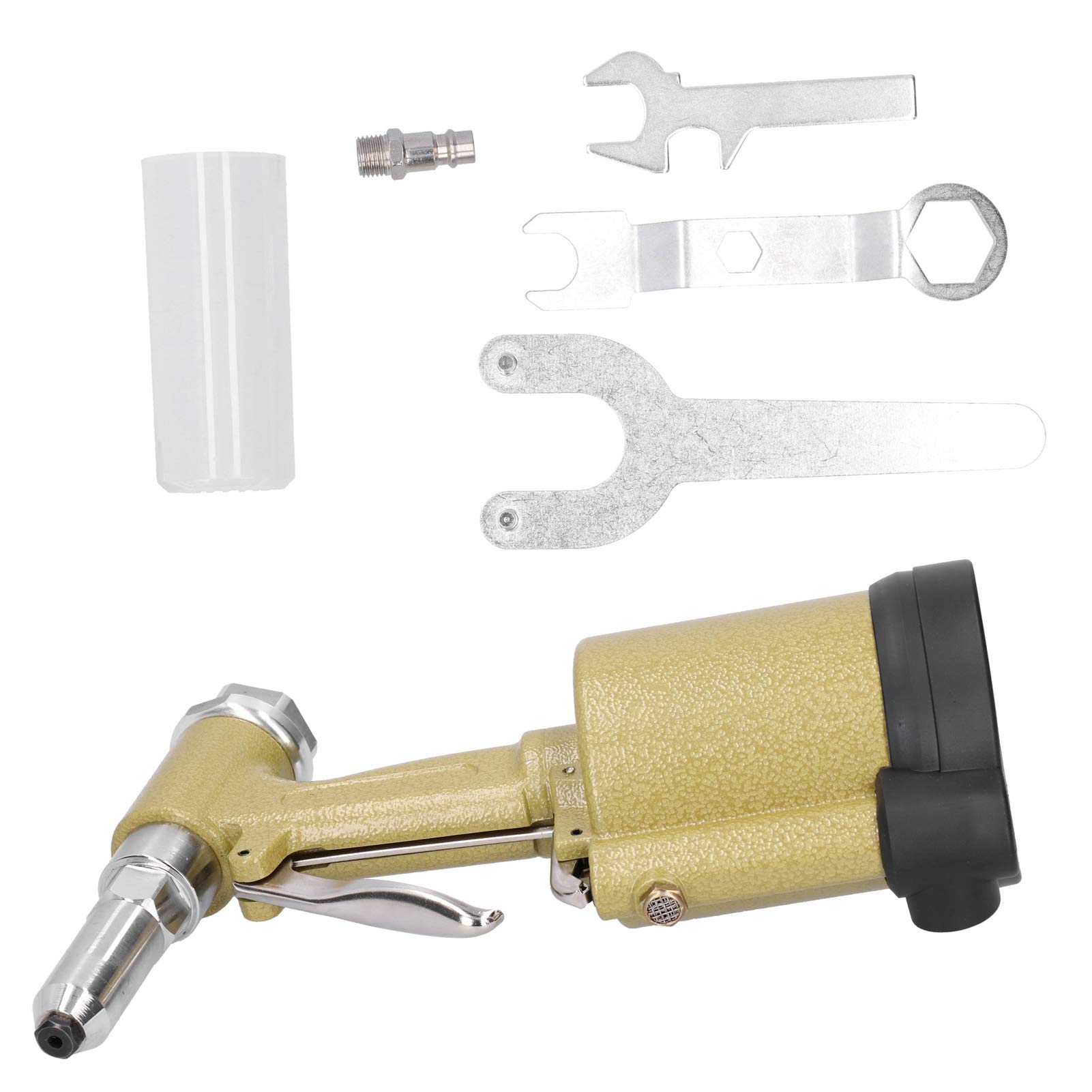 **Air Hydraulic Riveter Tool - Heavy Duty Steel & Aluminum Riveting with Stable Performance (European Style) - Perfect for Automotive, HVAC & Metal Fabrication**