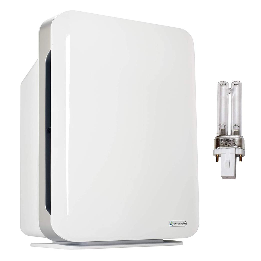 GermGuardian 4-in-1 True HEPA Air Purifier with UV-C Sanitizer & High CADR - Replacement Bulb Compatible with LB4000 Model - Ideal for Bedroom, Office & Allergy Relief