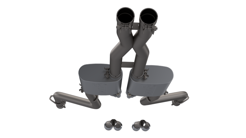 2015-2023 Dodge Challenger 5.7L QTP Screamer Cat-Back Exhaust System - High Performance Stainless Steel Muffler for Aggressive Sound & Power Boost - Perfect for Street Racing & Car Enthusiasts