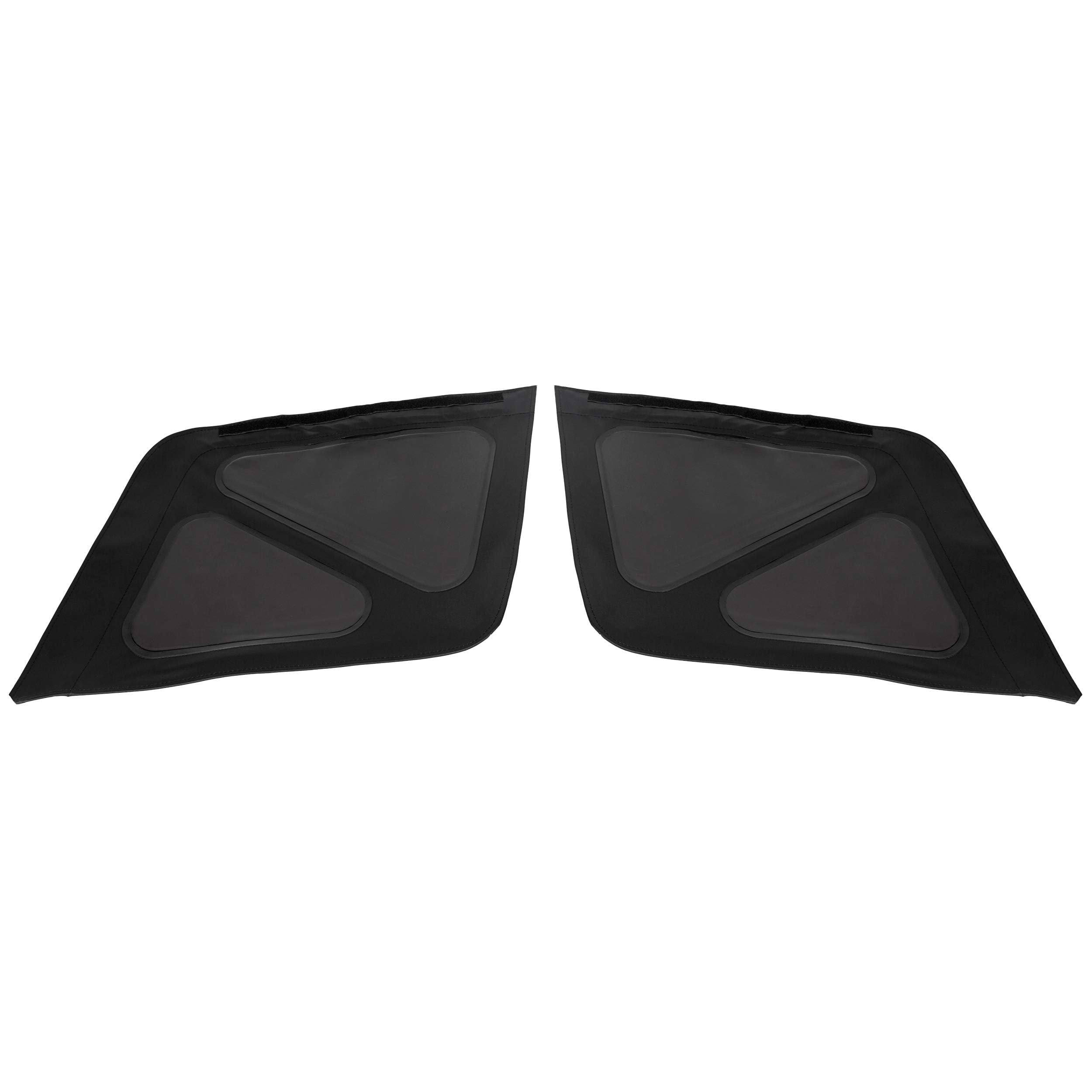 ECOTRIC Black Waterproof Soft Top Upper Skin & Trail Top Cover - Compatible with 1995-1998 Suzuki Sidekick & Geo Tracker - Durable Tinted Windows Replacement for Off-Road Adventures & Outdoor Protection
