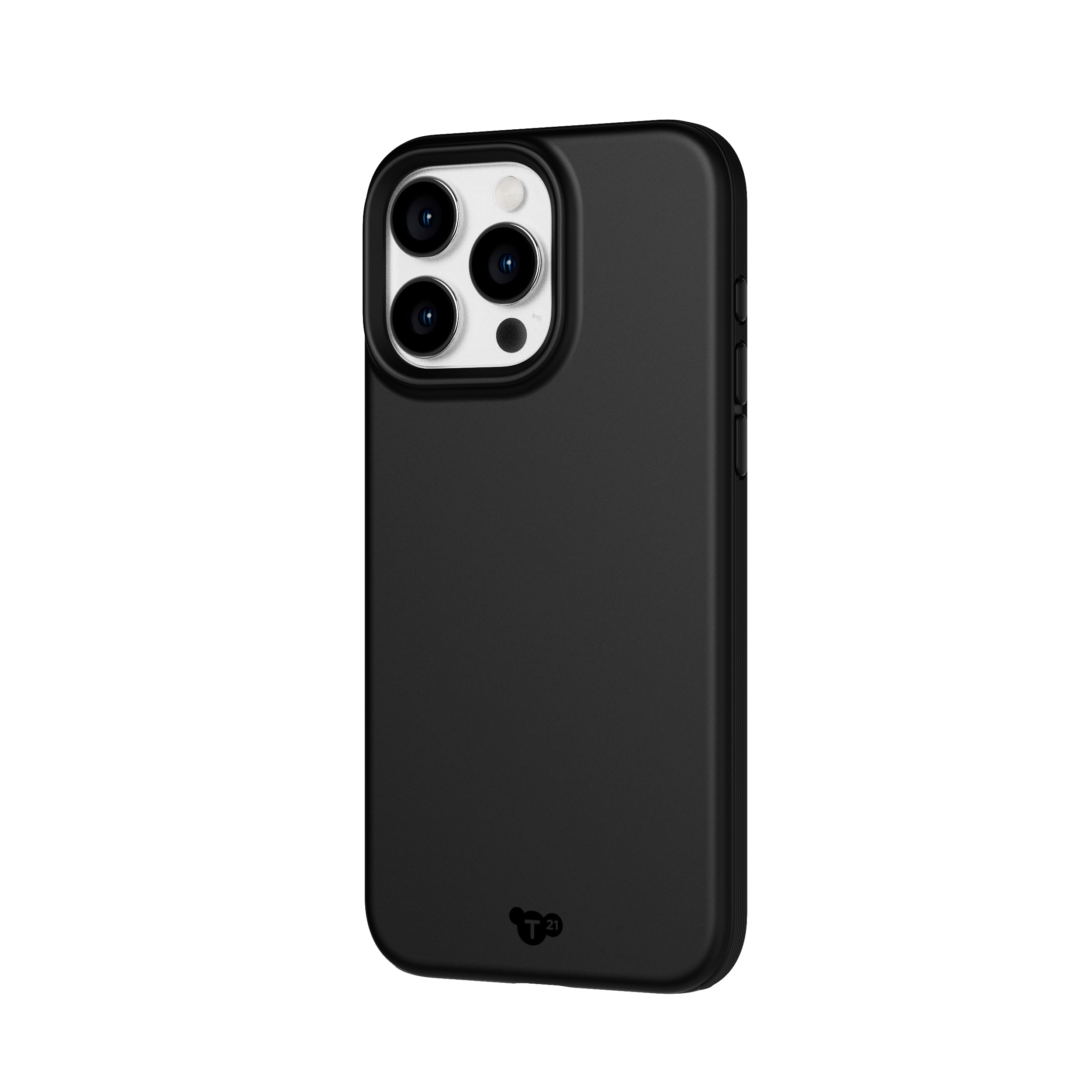 Tech21 Evo Lite Case for iPhone 15 Pro Max - Black Slim Protective Phone Cover with TPU & Biodegradable Materials | 3m Drop Protection | Perfect for Everyday Use, Travel & Outdoor Activities