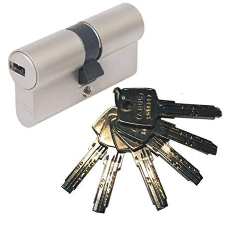 ABUS EC550 High Security Double Cylinder Padlock - 30/70mm Length with 6 Keys - Ideal for Lockers, Storage Units & Outdoor Gates