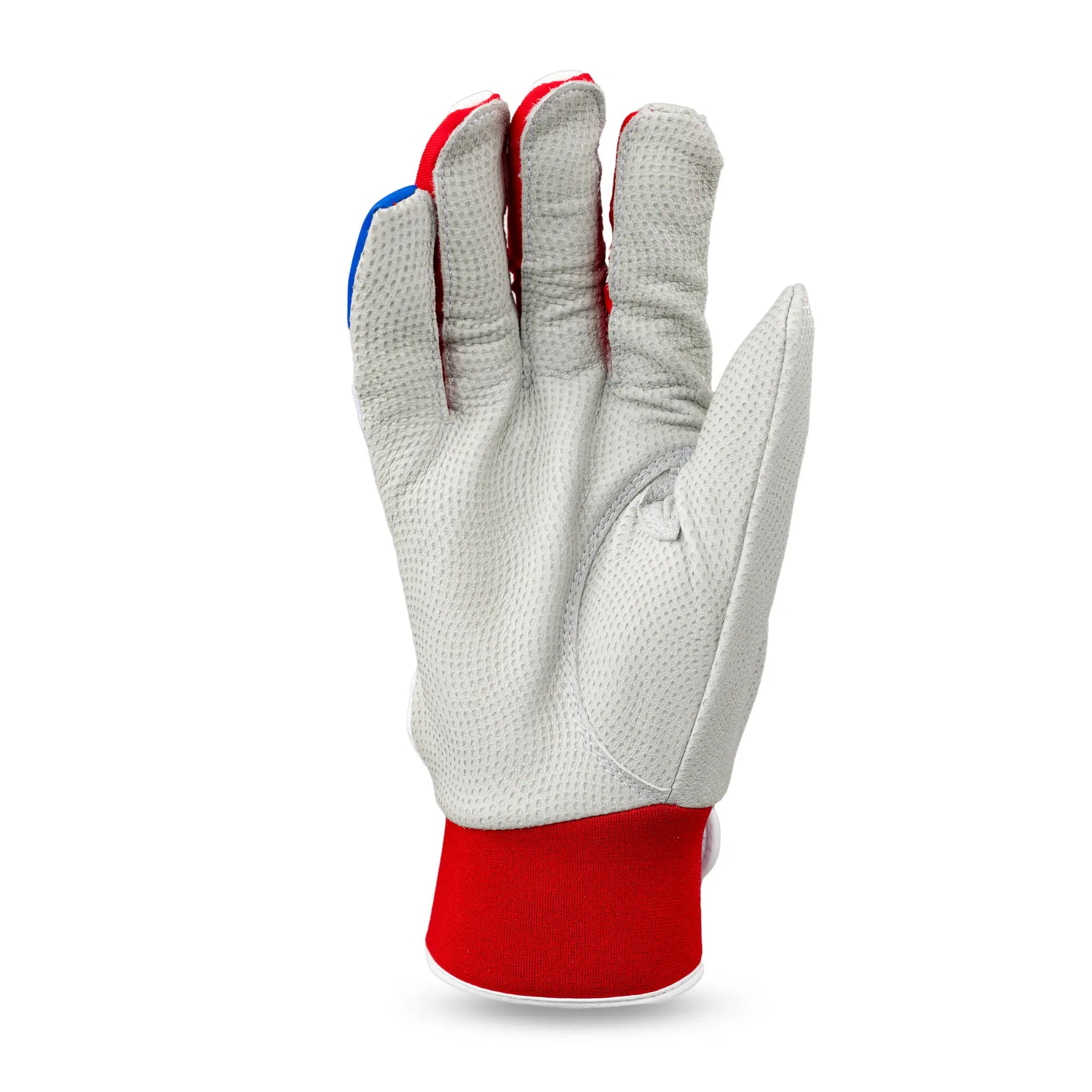 El Perreo Puerto Rico Flag Zanda Batting Gloves - Baseball & Softball Training Gloves for Men & Women - Perfect for Games, Practice & Sports Enthusiasts