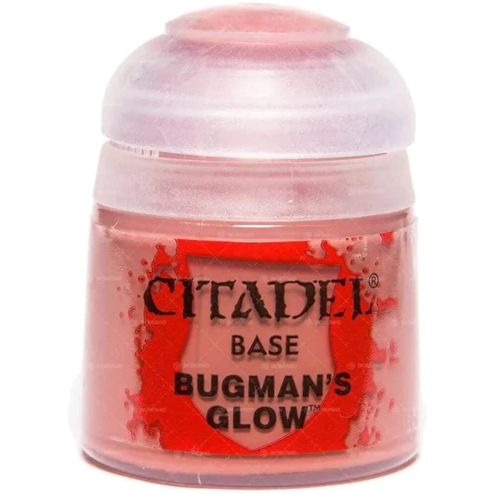 Games Workshop Citadel Base Paint - Bugman's Glow (12ml) - Premium Miniature Paint for Warhammer & Tabletop Gaming