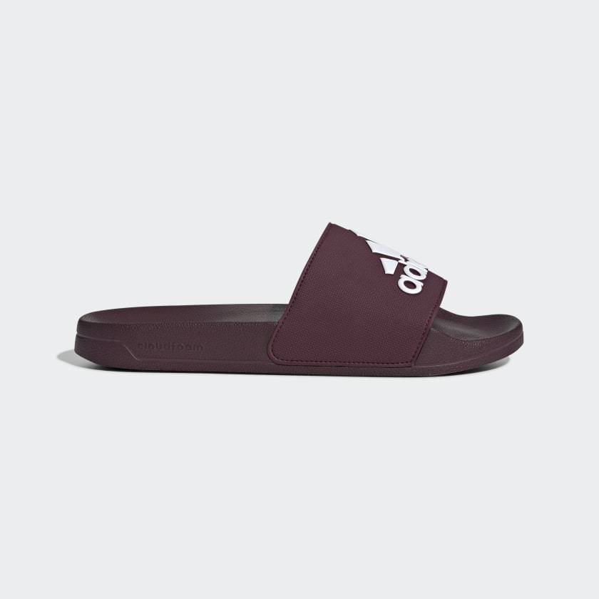 Adidas Adilette Comfort Slides for Men & Women - Quick-Dry Shower Sandals with Arch Support - Perfect for Pool, Beach, Gym & Spa