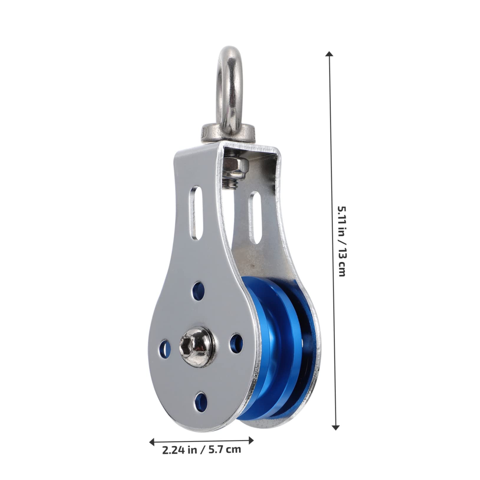 Kisangel 1pc Pulley Wheel - Heavy Duty Machinist Tools, Rotation Traction for Gym Equipment & Fitness Training - Perfect for Weightlifting, CrossFit, and Home Workouts
