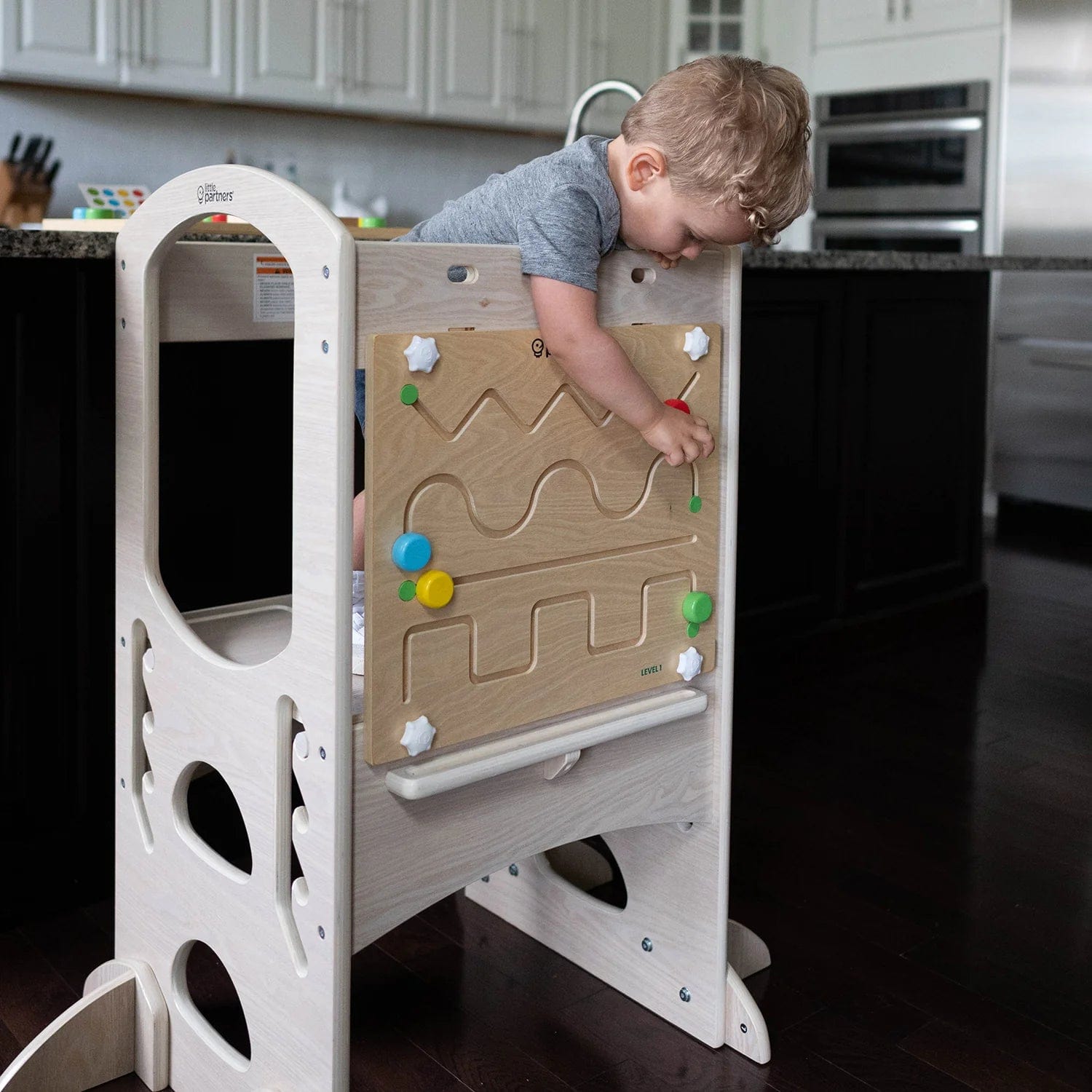 Little Partner Developmental Activity Boards - Montessori Sensory Toys for Toddlers & Kids - Perfect for Early Learning & Fine Motor Skills Development at Home or Classroom