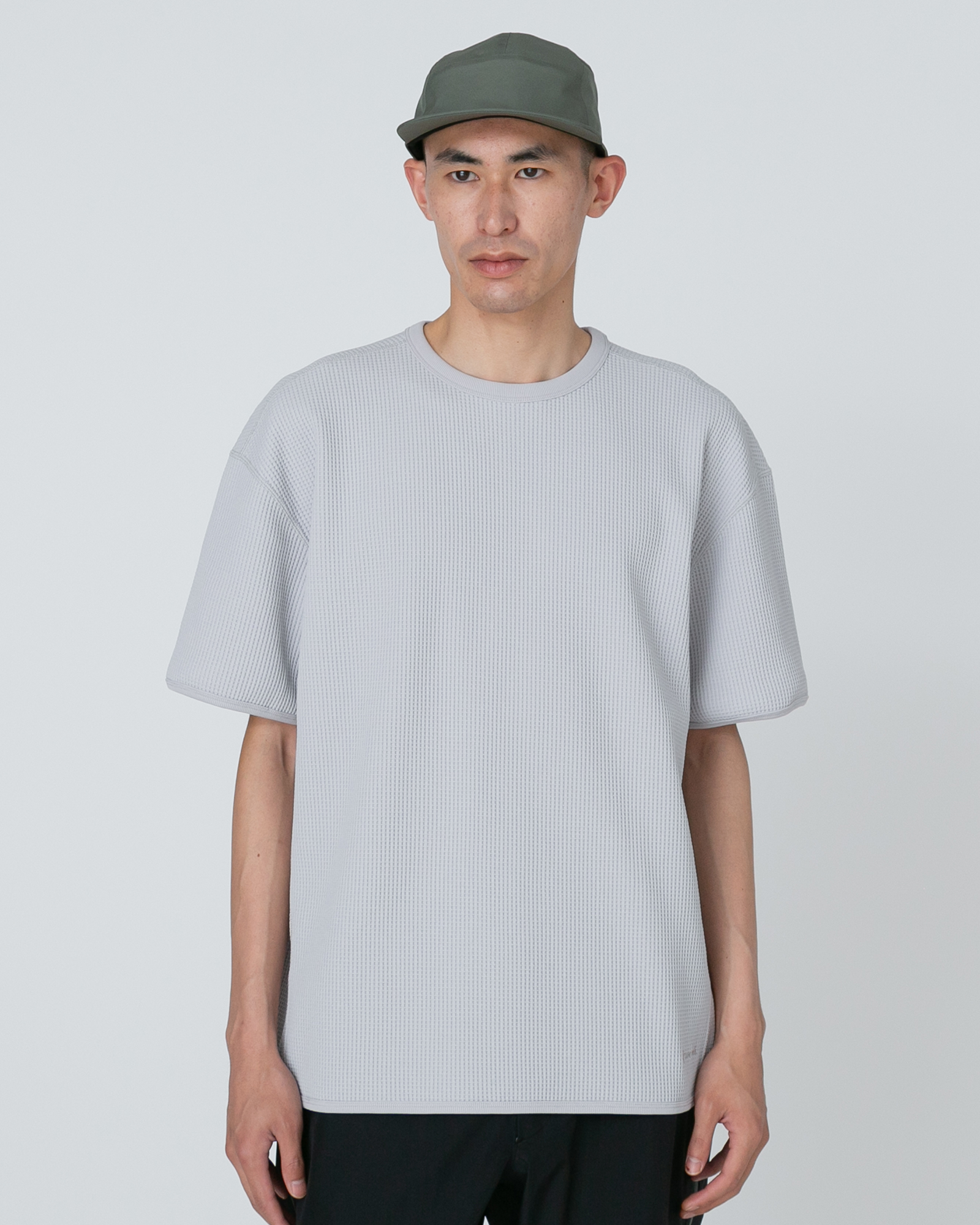 Dry Waffle T-Shirt for Men - Breathable Quick-Dry Comfort Shirt - Perfect for Gym, Running & Outdoor Activities