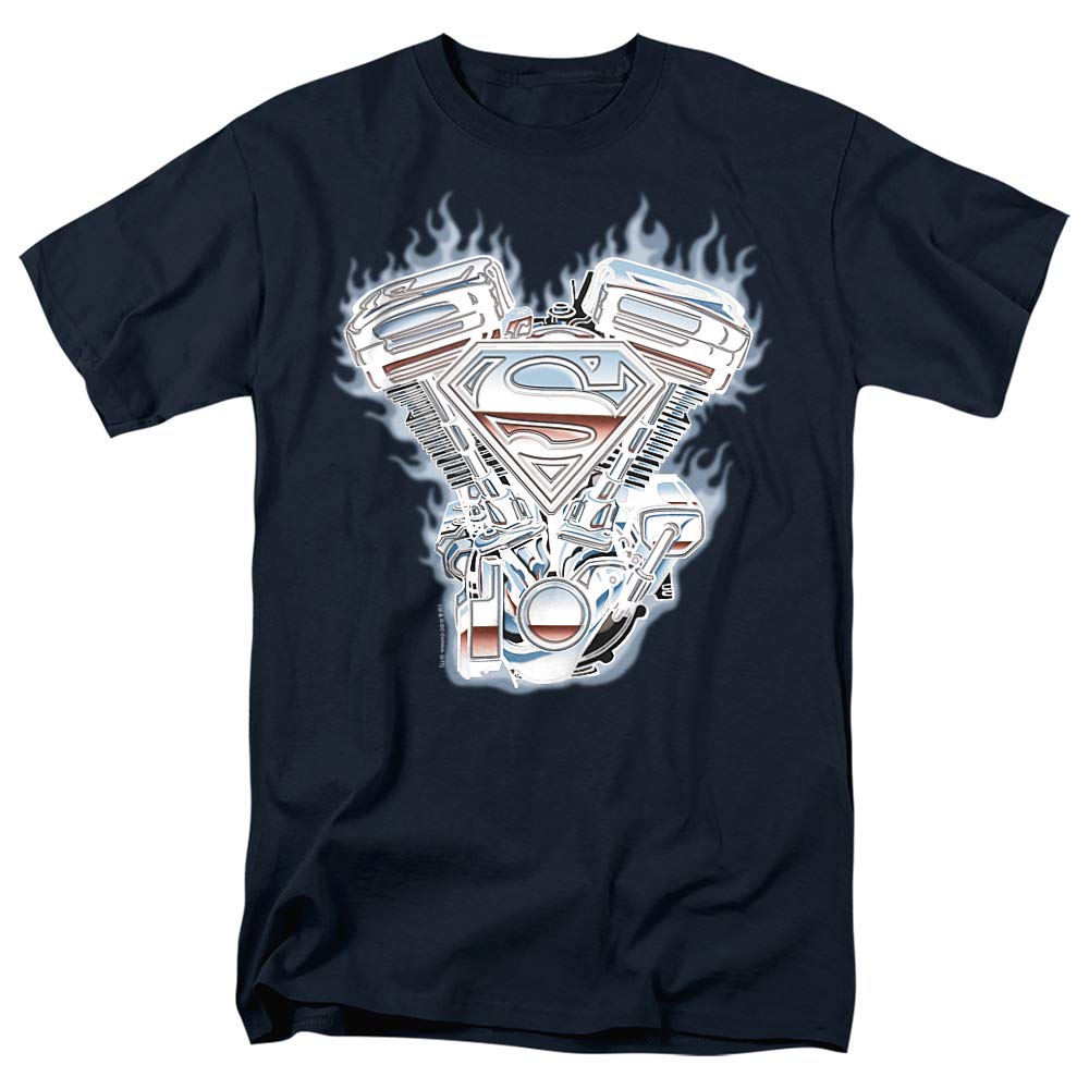 Superman V Twin Logo Unisex T-Shirt for Men & Women - Casual Wear, Cosplay & Superhero Fan Gift