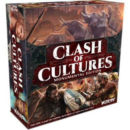 Clash of Cultures Monumental Edition Board Game - Strategy Civilization Building Game for Adults & Teens - Perfect for Game Nights & Family Gatherings