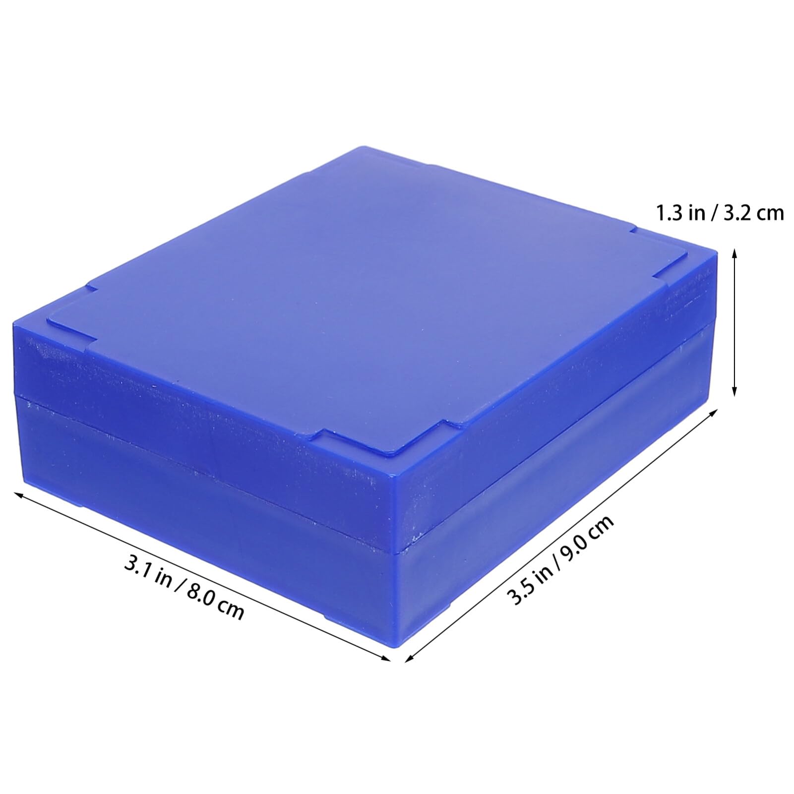 Premium Mipcase 2-Pack 25-Slot Microscope Slide Storage Box - Durable Glass Slide Holder for Lab, School & Science Projects - Perfect for Biology Class, Medical Research & Specimen Organization (Random Colors)