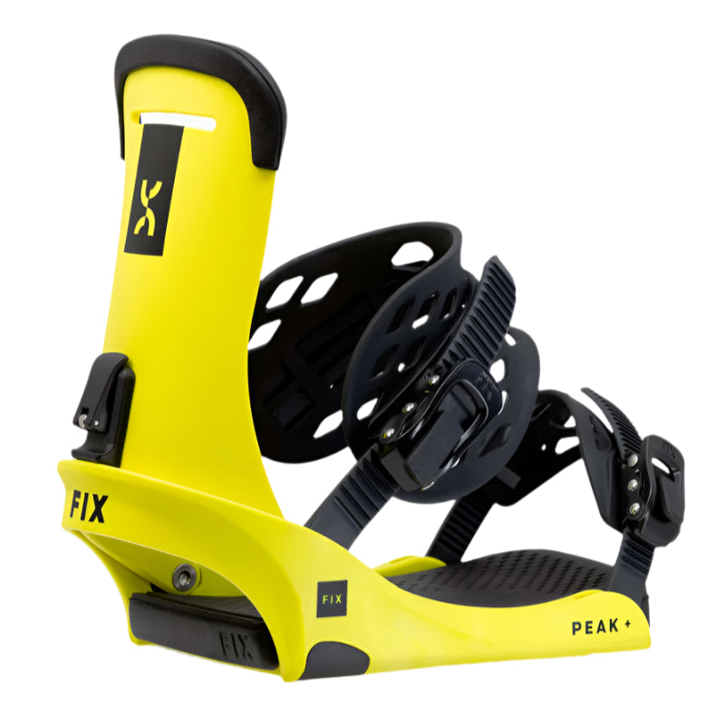 2024 Fix Peak Snowboard Bindings - High-Performance Snowboard Bindings for All-Mountain & Freestyle Riding | Perfect for Powder, Park & Backcountry Adventures