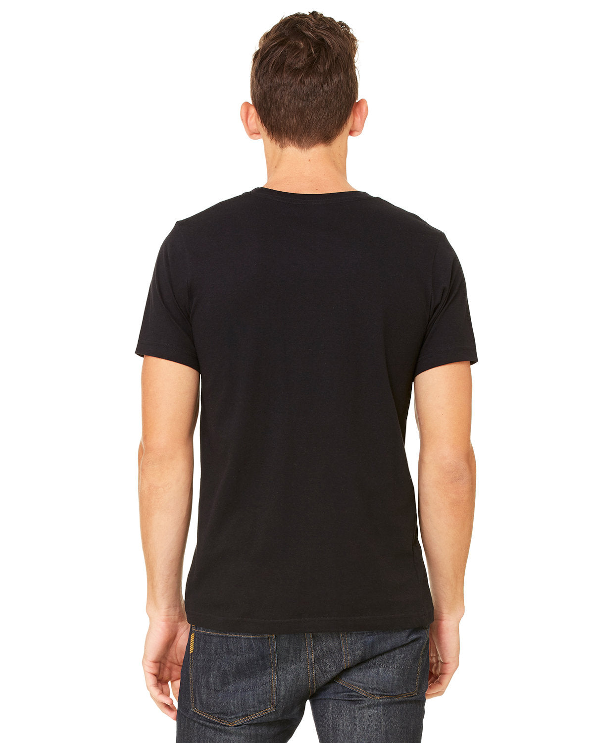 Bella + Canvas 3021 Men's Jersey Short Sleeve Pocket T-Shirt - Soft Cotton Tee for Casual Wear, Work & Everyday Comfort