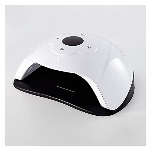 90W/80W/48W UV LED Nail Lamp with 45 LEDs - Professional Gel Polish Dryer for Fast Curing | Infrared Sensor & SUN Light Technology | Perfect for Manicure, Pedicure & At-Home Nail Care (White) - Salon Quality Results for DIY Nail Art & Gel Polish Application