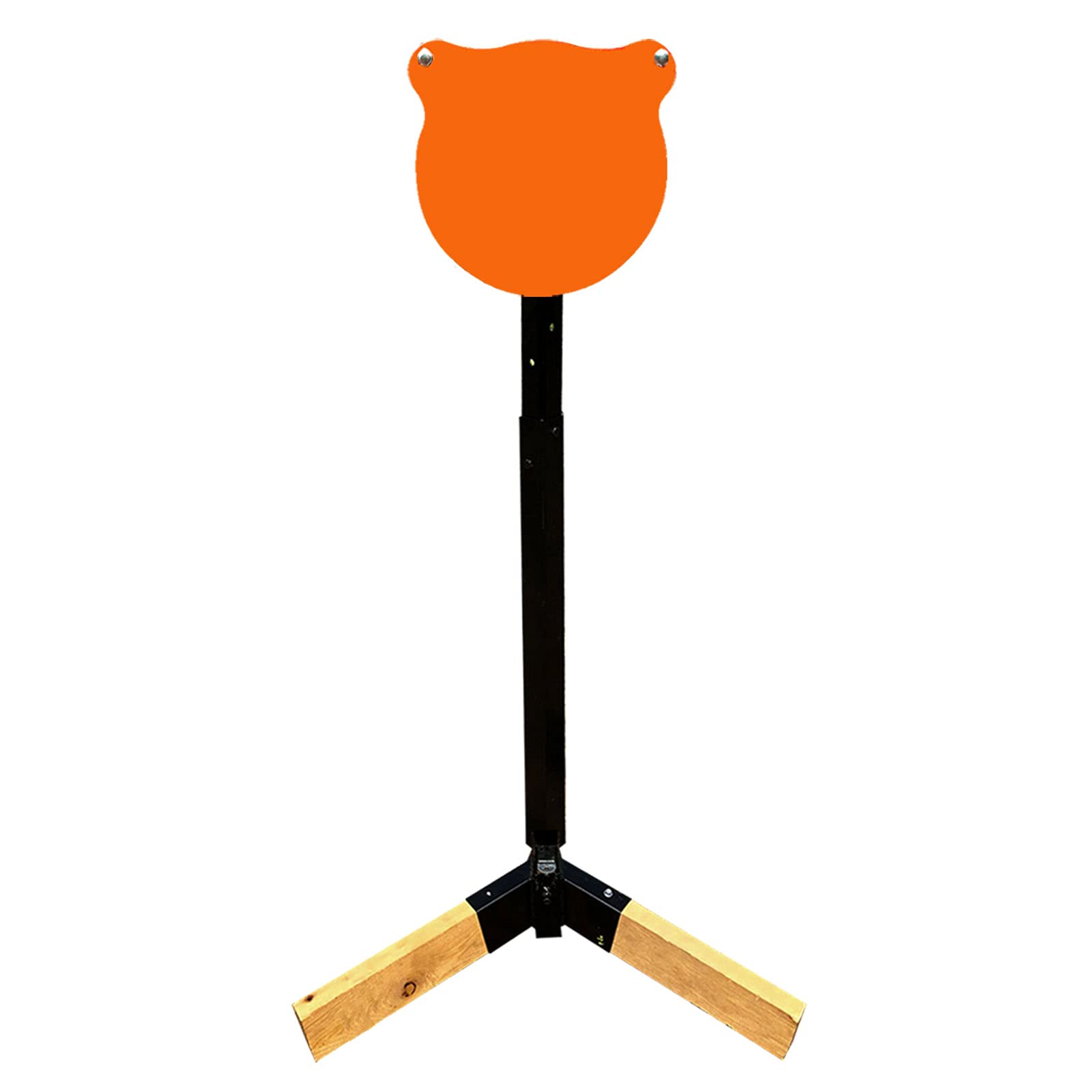 Highwild Adjustable AR500 Steel Target Stand System - Heavy Duty Shooting Target Holder for Outdoor Range Practice & Training