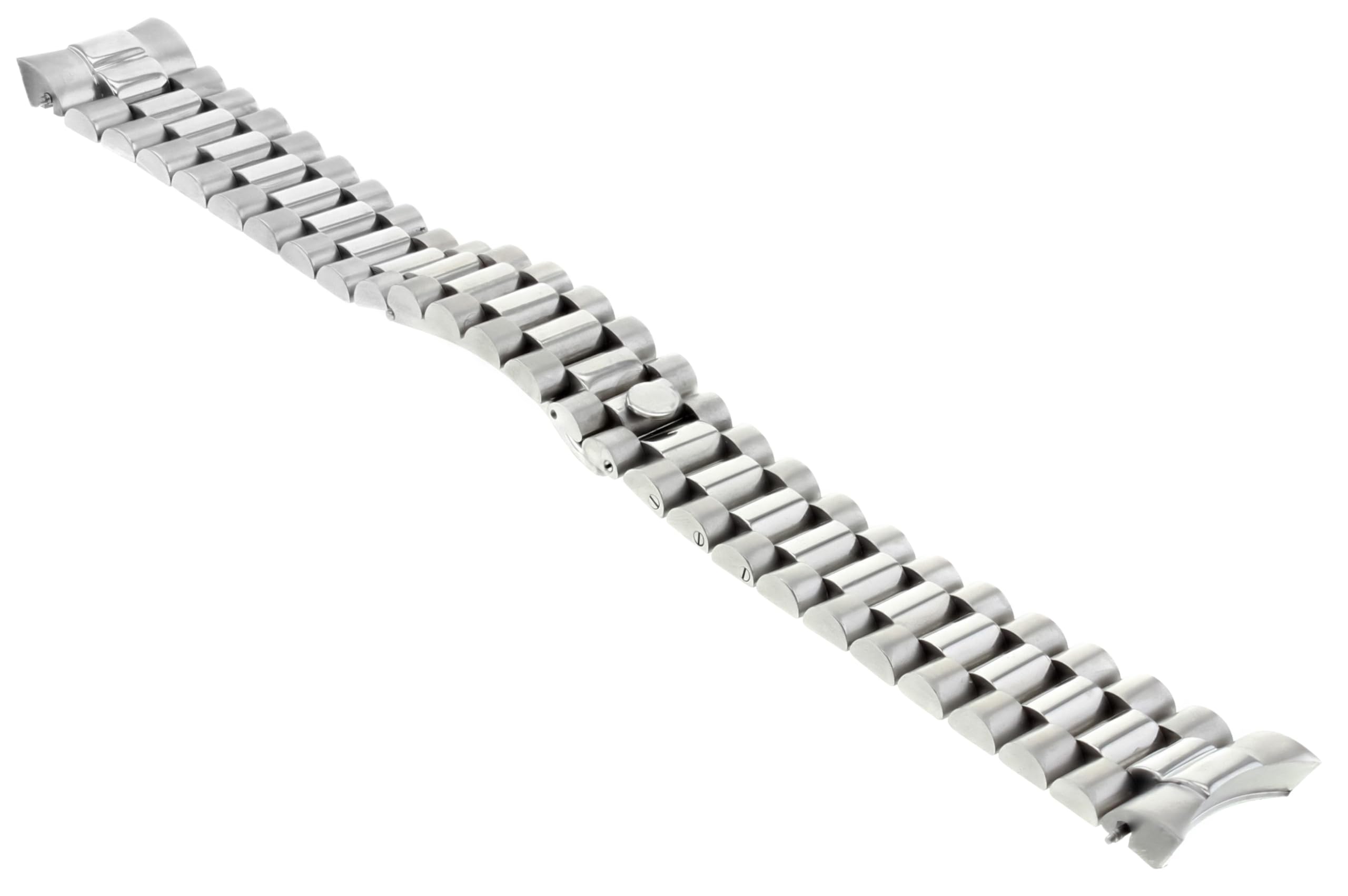 20mm Stainless Steel President Watch Band Strap for Rolex Datejust 36mm - Premium Replacement Watch Bracelet for Men & Women | Dress, Business & Everyday Wear